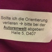 Die Leipziger Buchmesse 2016 – geplatzte Verabredungen, nette KollegInnen und süße Sanitäter