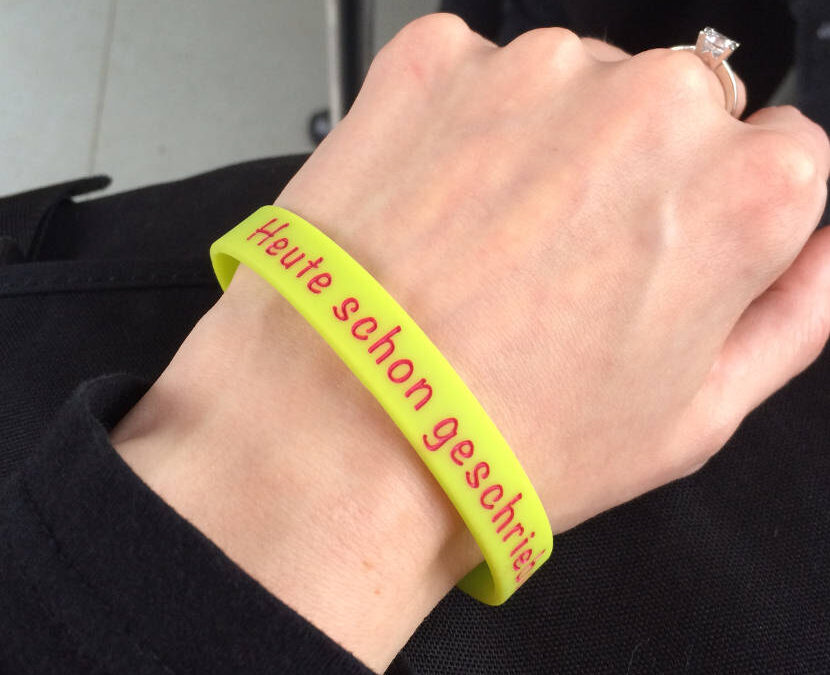 Heute schon geschrieben?